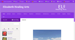 Desktop Screenshot of elihealingarts.com